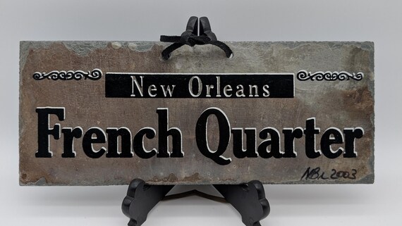 New Orleans French Quarter Hand Crafted ANTIQUE Cut Slate Roofing