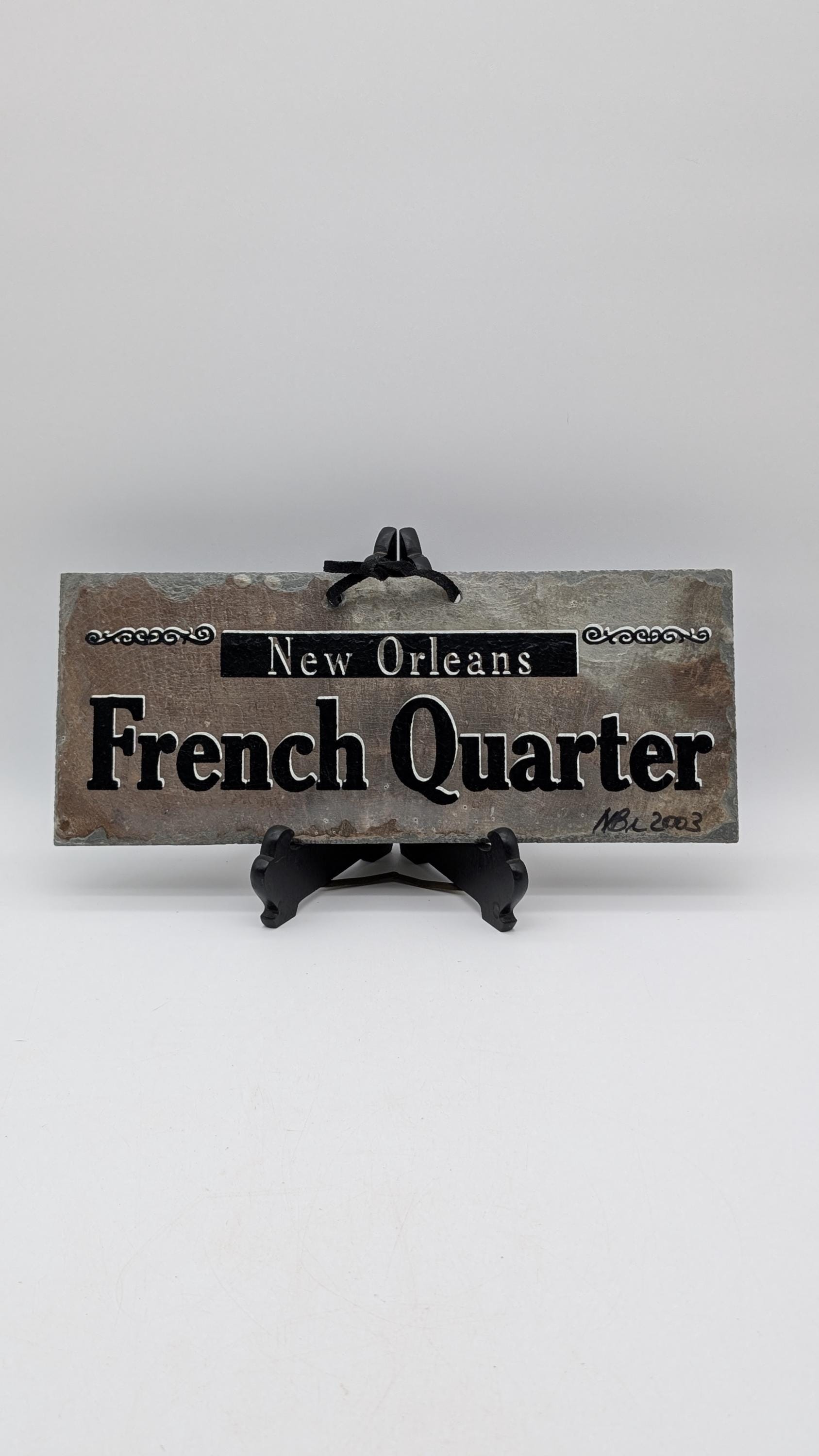 New Orleans French Quarter Hand Crafted ANTIQUE Cut Slate Roofing