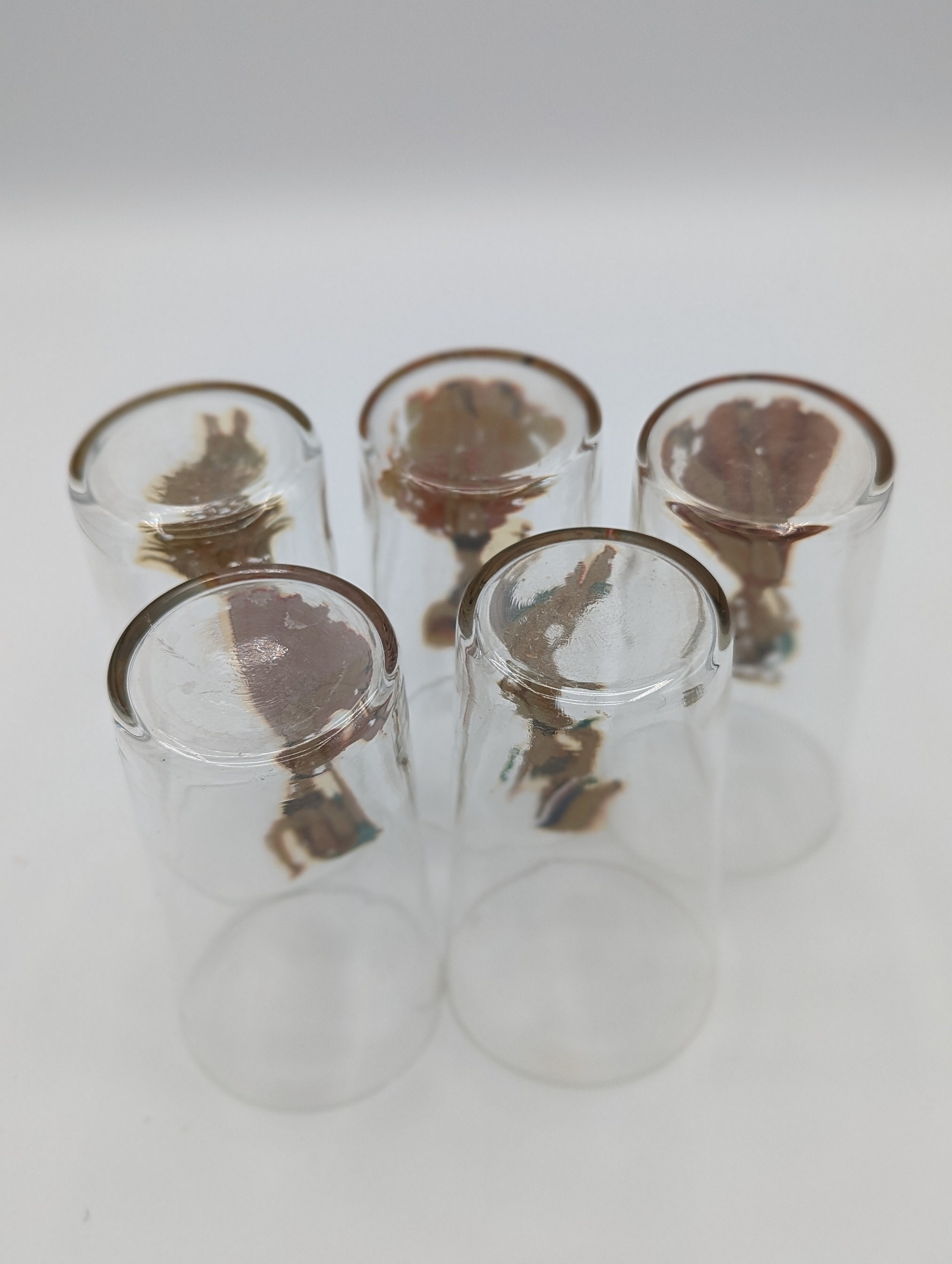 1950s ヴィンテージ ヌード オッパイ グラスケース ラバー製