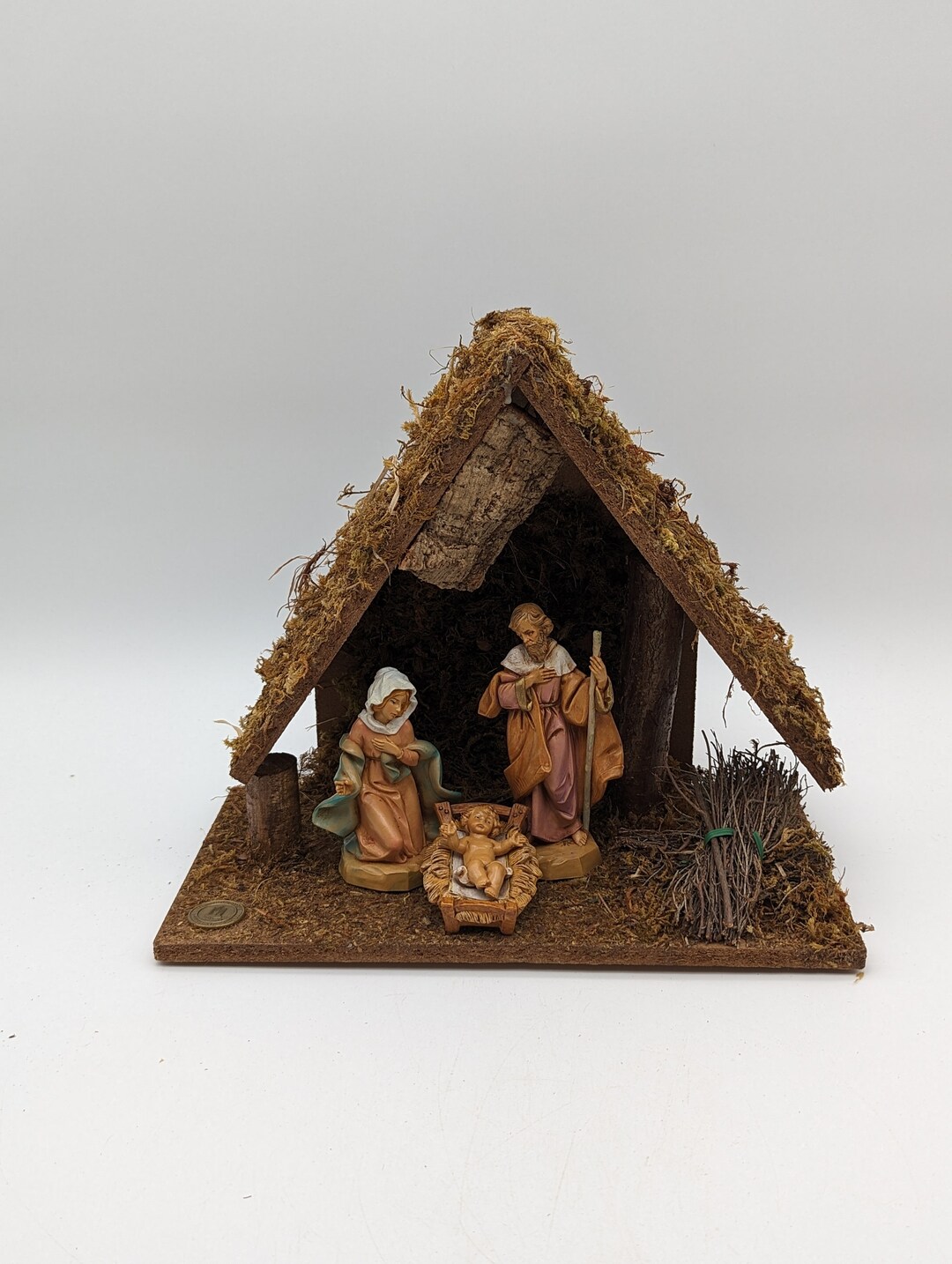 1995 Fontanini Heirloom Nativity 3 Figure Starter Set 54526 Etsy