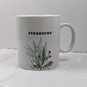 Starbucks Mug 26 Oz Coffee Cup Christmas Mint Color - Etsy