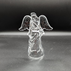 Princess House Lead Crystal Angel Candle Holder