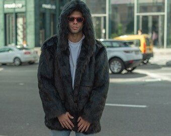 buy faux fur coat online india