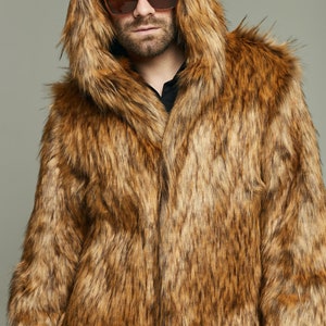 Hand crafted furry coat