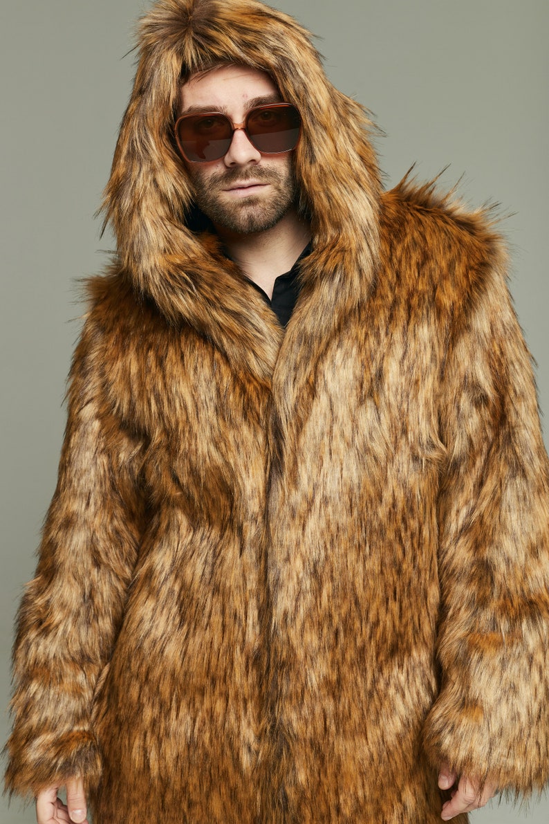 Hand crafted furry coat