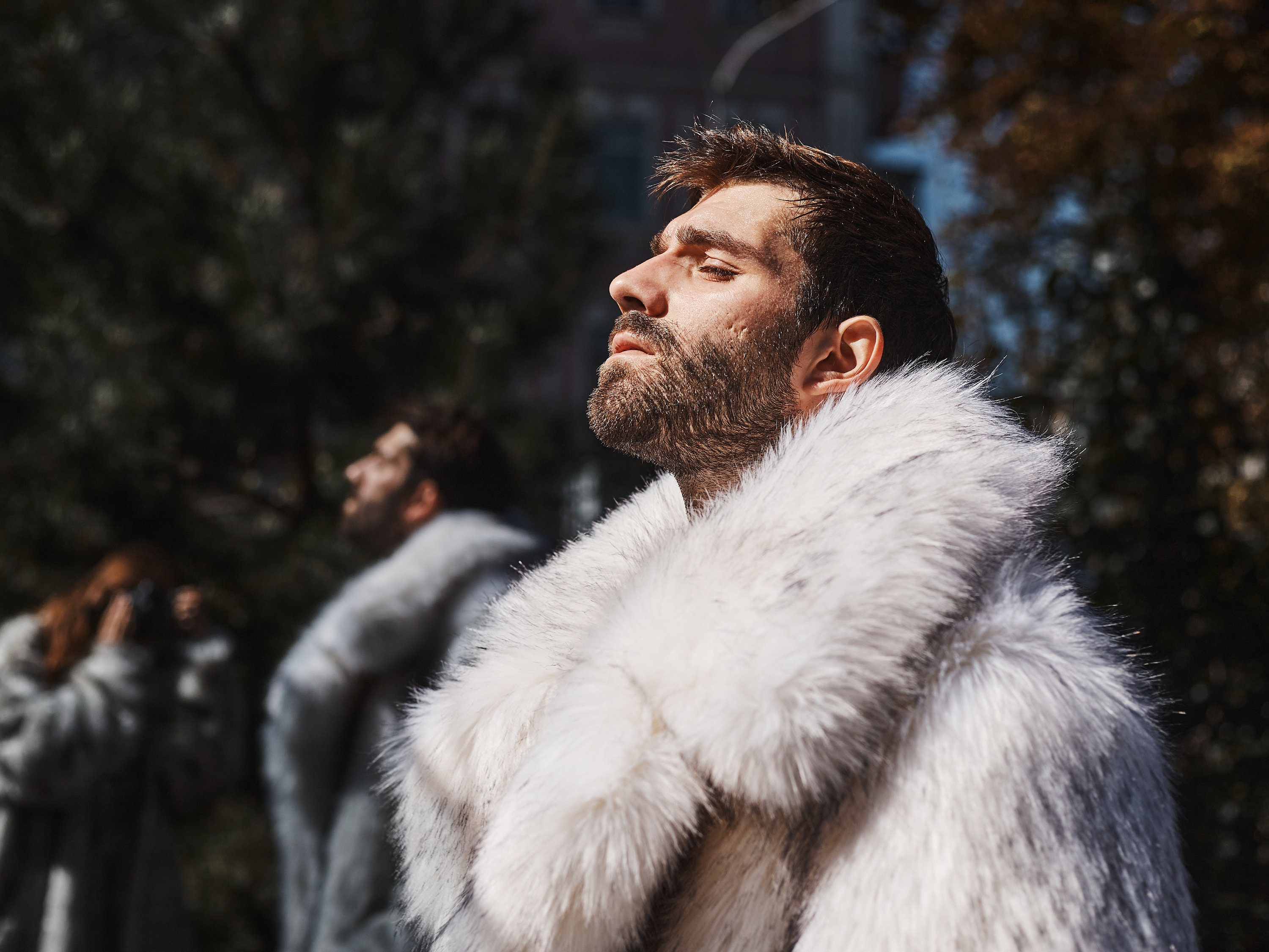 Ken White Faux Fur Coat, Long White Mens Furry Jacket - Etsy Ken White Faux Fur Coat, Long White Mens Furry Jacket - Etsy