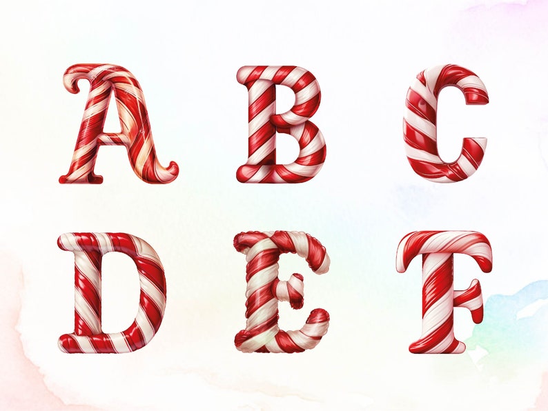 Candy Cane Clipart Candy Cane Png Alphabet Clipart Sweets Clipart ...