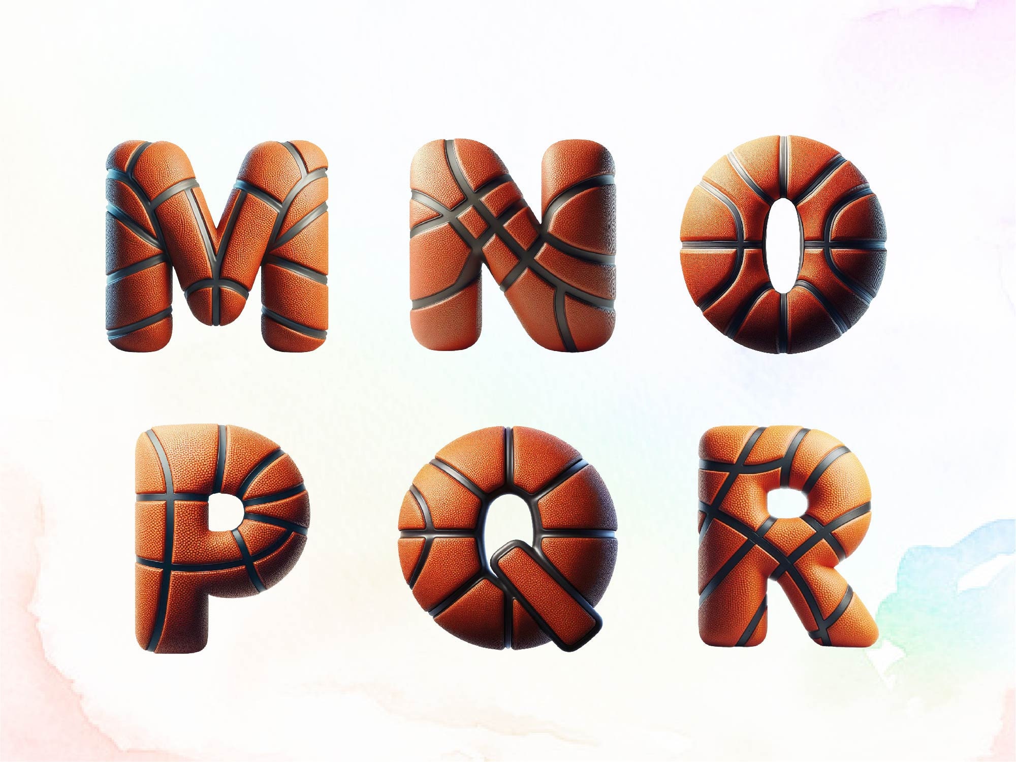 Basketball Png Basketball Font Clipart Doodle Letters Png Alphabet ...