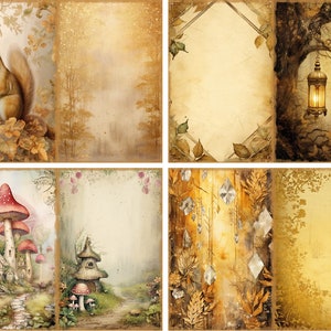 Forest Junk Journal Printable Fairy Junk Journal Page Magic Junk ...