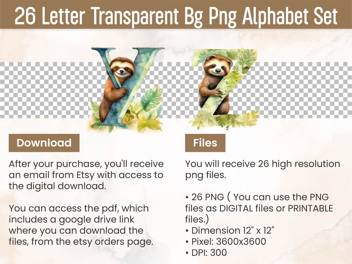  Faultier Png Faultier Clipart Faultier Alphabet Png Doodle Buchstaben Motiv 