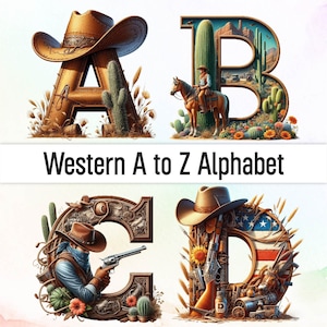 Clipart Western Png police Western Lettres Western pays Clipart Cowboy Texas Png Doodle lettres police Png Alphabet Clipart Bundle Clipart