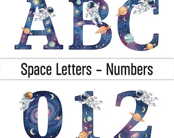 Espace lettres alphabet Png espace polices Doodle lettres alphabet imprimable Clipart numérique lettres lot de polices aquarelle dessins par sublimation