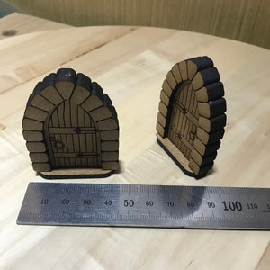 Lasercut Dungeon doors (Gothic style)
