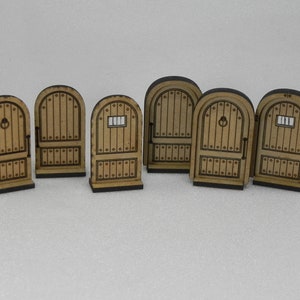 Dungeon Doors (Gothic round style)