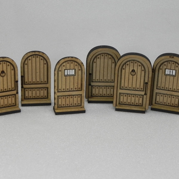 Dungeon Doors (Gothic round style)
