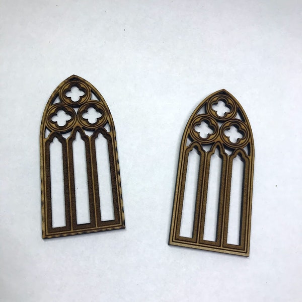 Lasercut Gothic Window (triple)