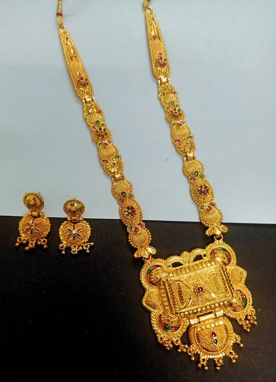 Gold Plated Jewellery Set Girls and 