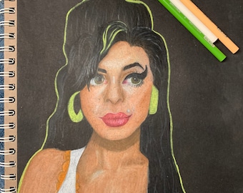 Amy Winehouse Portrait