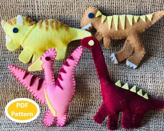 Sewing Pattern* Dino Dana Badges