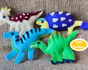 Sewing Pattern*dino Dana Badge Set