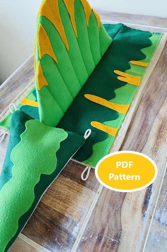 Sewing Pattern*dino Dana Spinosaurus Sheet Pattern