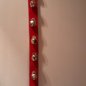 Vintage jingle bell door strap