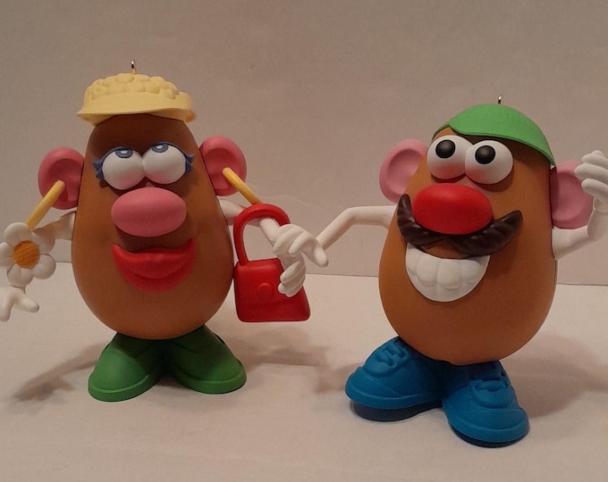 Mr and Mrs Potato Head Christmas Ornaments - Etsy
