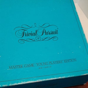 Trivial Pursuit young players edition 1984