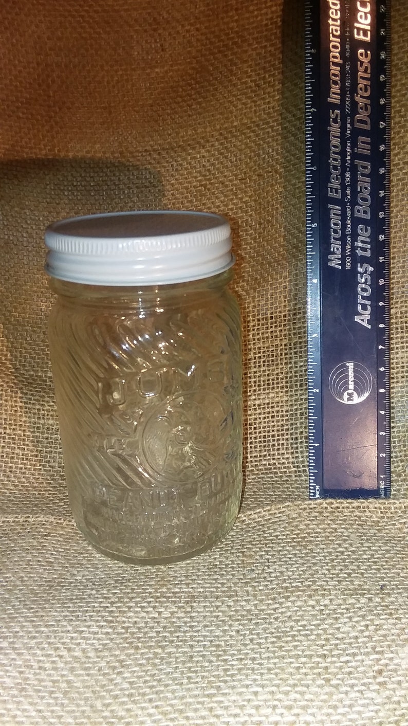 Jumbo Brand Peanut Butter jar Etsy