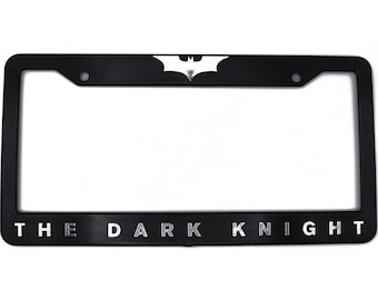 The Dark Knight Erhöhtes 3D-Nummernschild