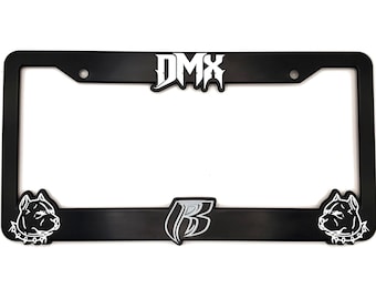 DMX "Ruff Ryderz" 3D Raised License Plate Frame