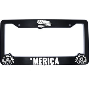 Merica&#39; for America 3D Raised License Plate Frame
