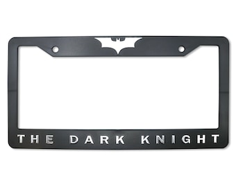 The Dark Knight 3D Raised License Plate Frame