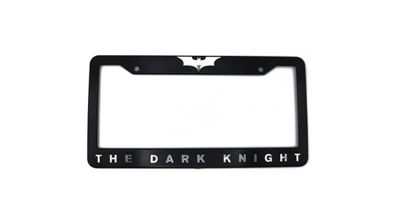 The Dark Knight 3D Raised License Plate Frame