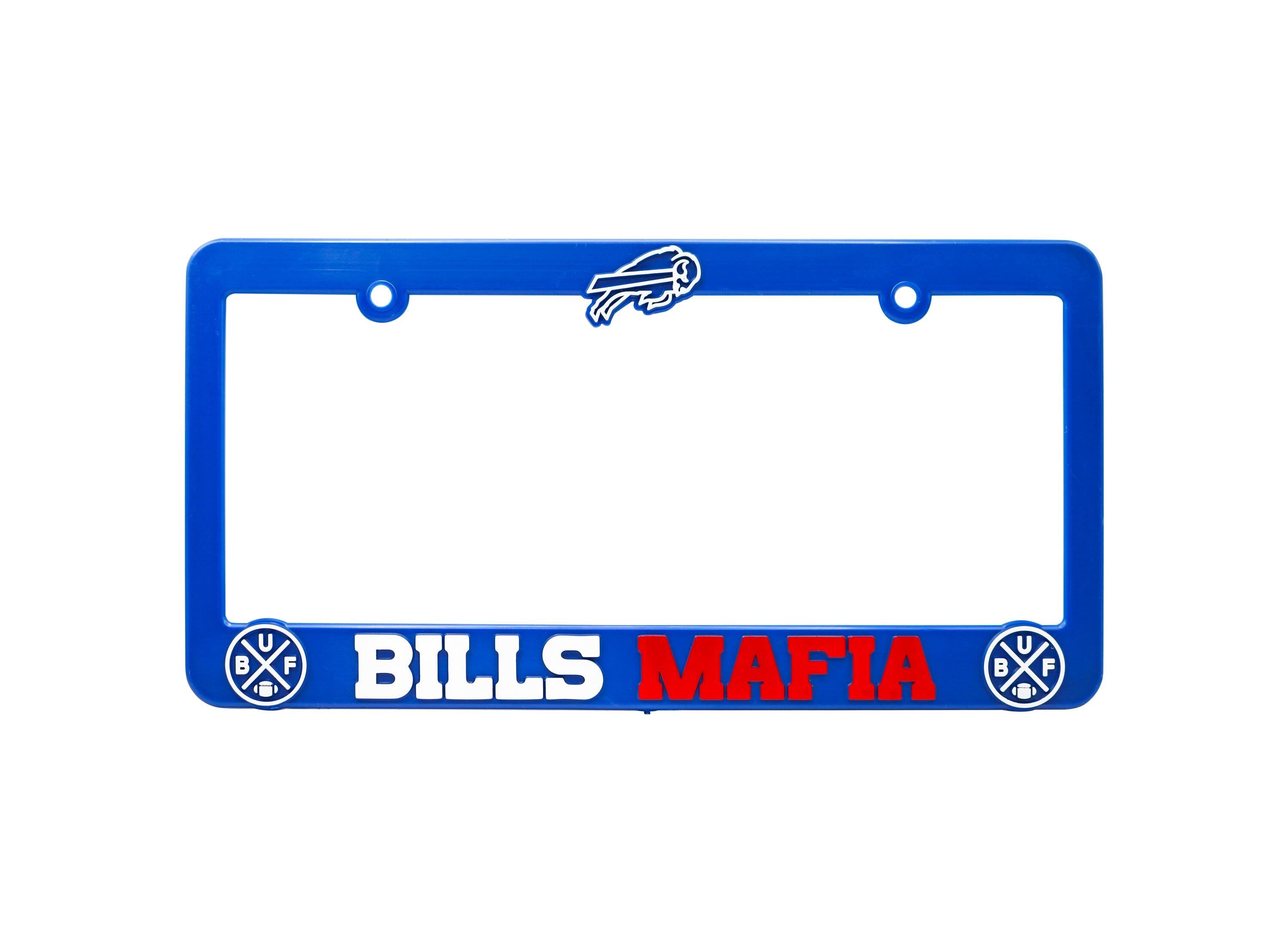 Bills Mafia for Buffalo 3D Raised License Plate Frame