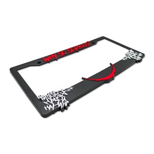 Why So Serious for Joker 3D Raised License Plate Frame image 8