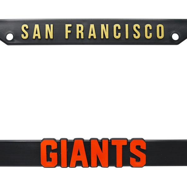 Giants License Plate Frame Etsy