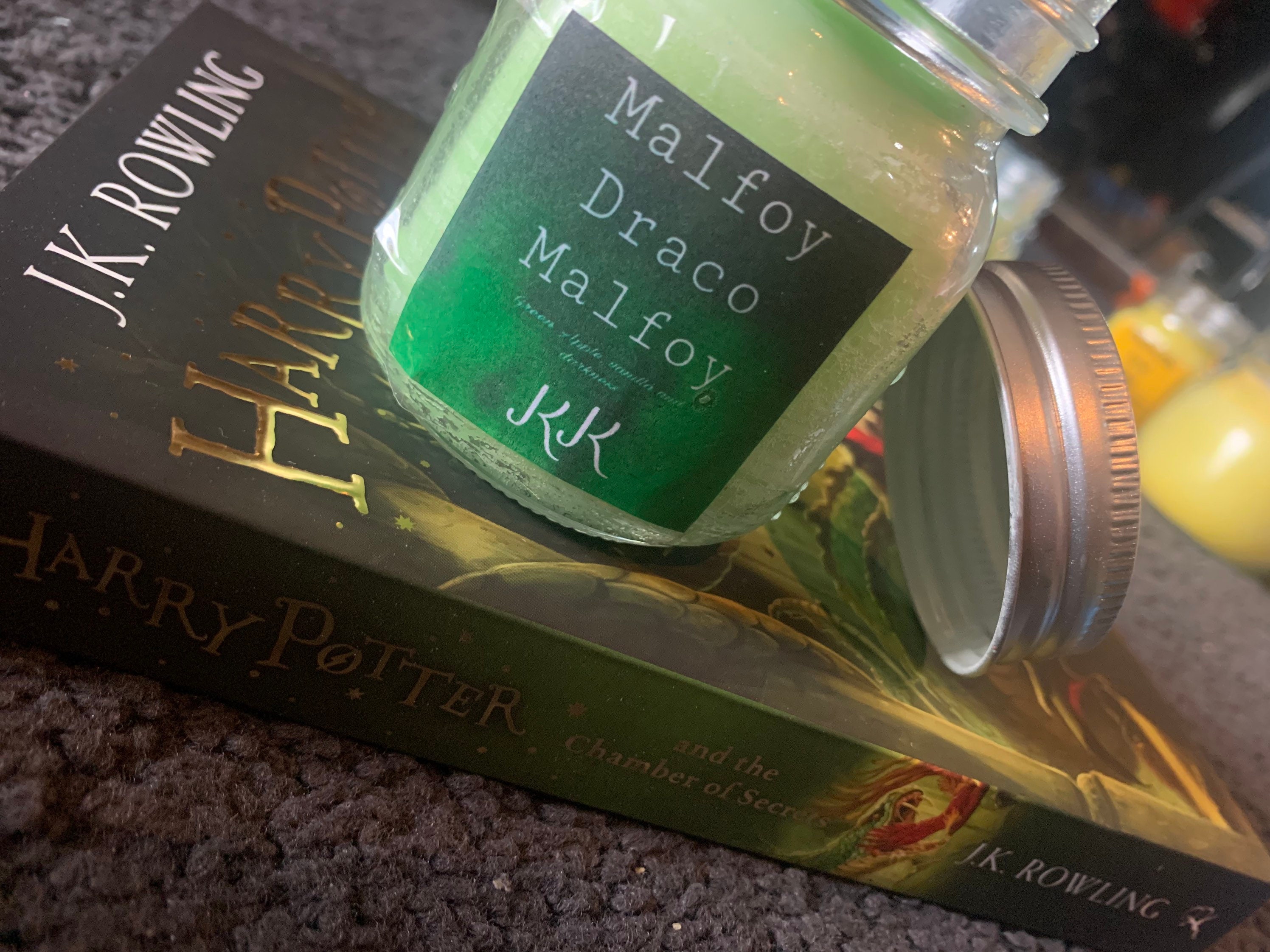 Draco Malfoy Candle Etsy