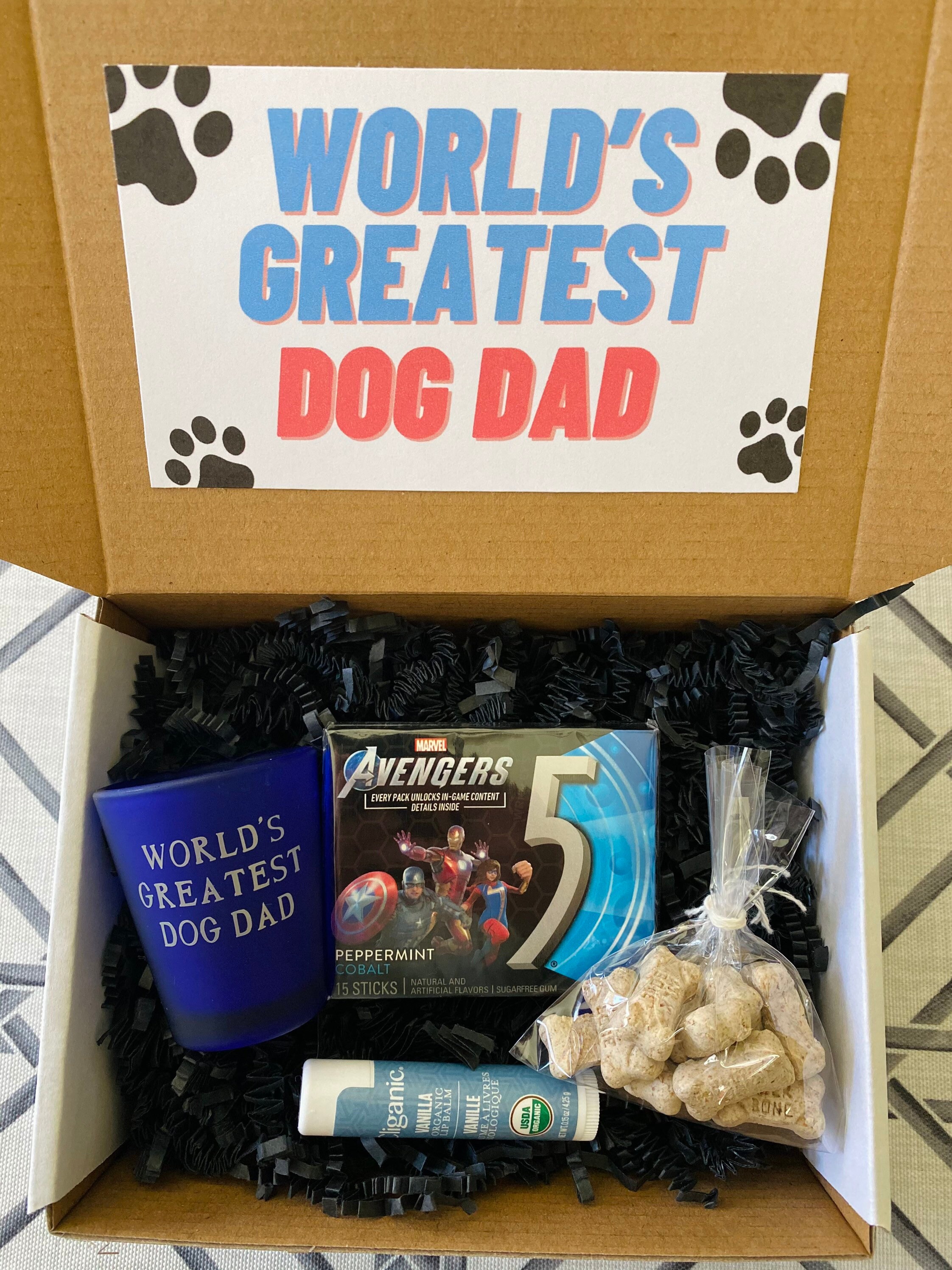 Worlds Greatest Dog Dad Gift Box Dog Dad Gift Dog Dad Gift Etsy.de