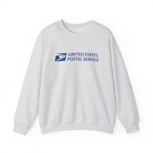 Cozy USPS Crewneck Sweatshirt, Unisex Postal Service Sweatshirt, Mail Carrier Sweatshirt, USPS Apparel