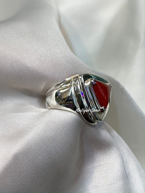 Men Engagement Silver Ring | Al Qasim Jewellers | Wedding Band