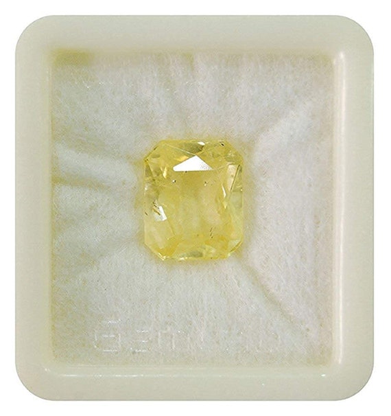 Yellow sapphire shop natural stone