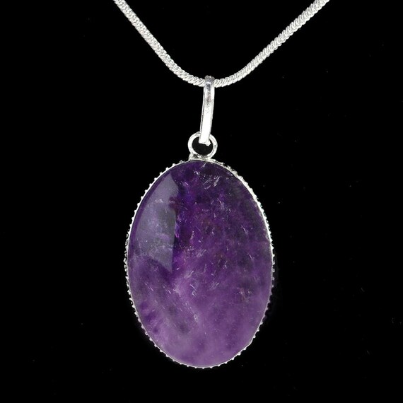 Amethyst 2024 pendant etsy