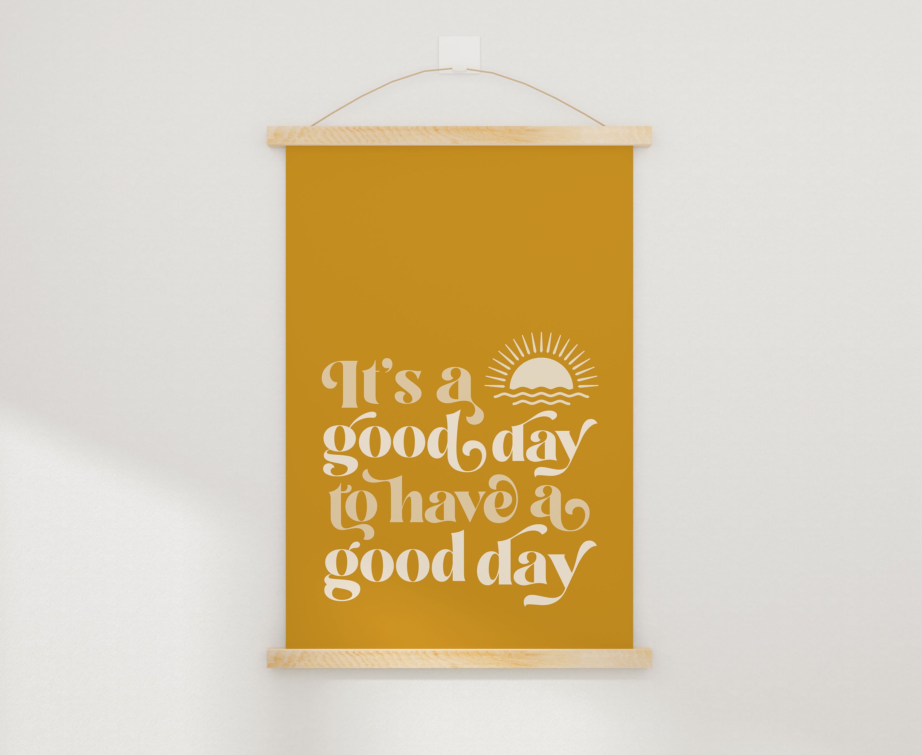 It's a Good Day Wall Art Positive Wall Decor Inspiration Etsy