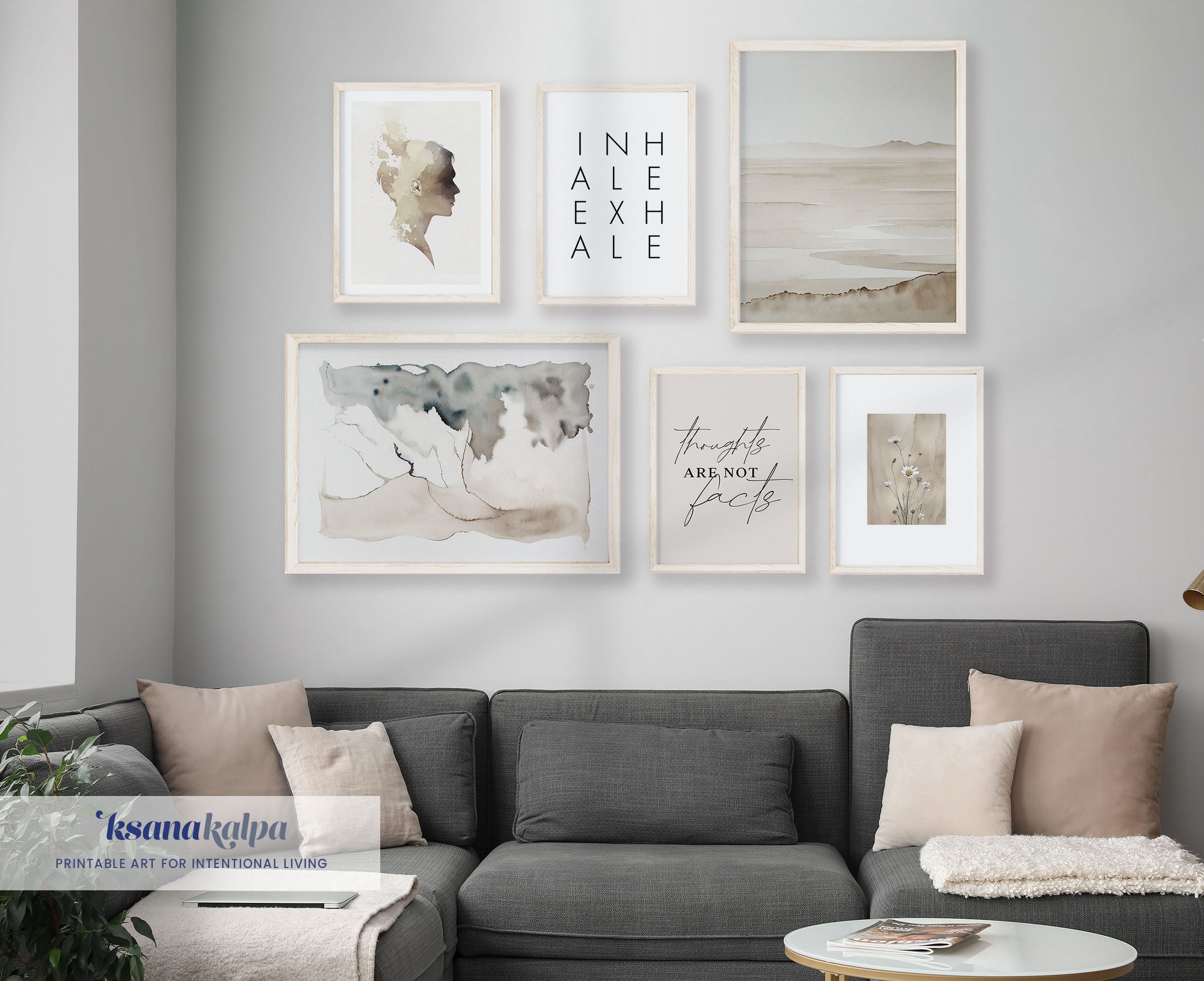 Inspirational therapy office decor