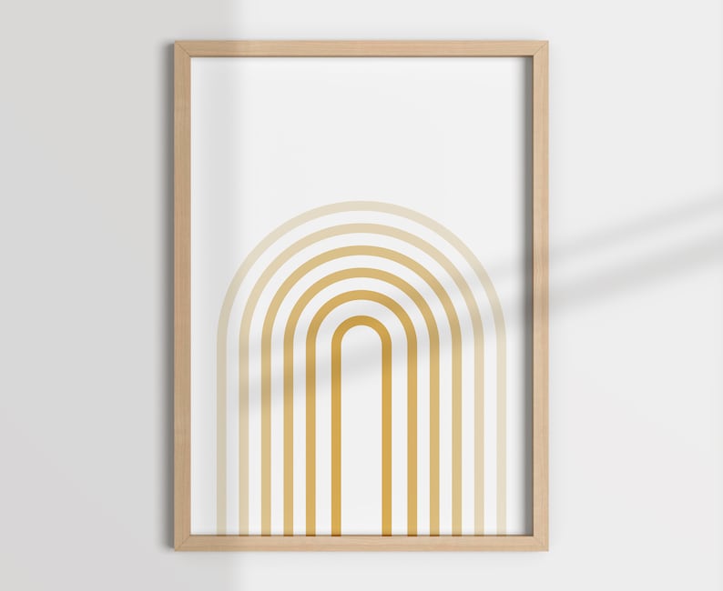 JOYFUL Minimal Set of 5 Prints Joyful Wall Art Feminine Wall Etsy