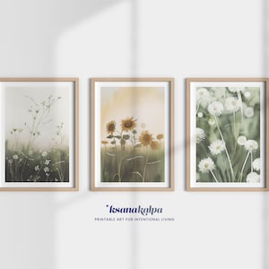 MENTAL HEALTH POSTERS, set of 3 prints, therapy office decor, therapist decor, counsellor decor