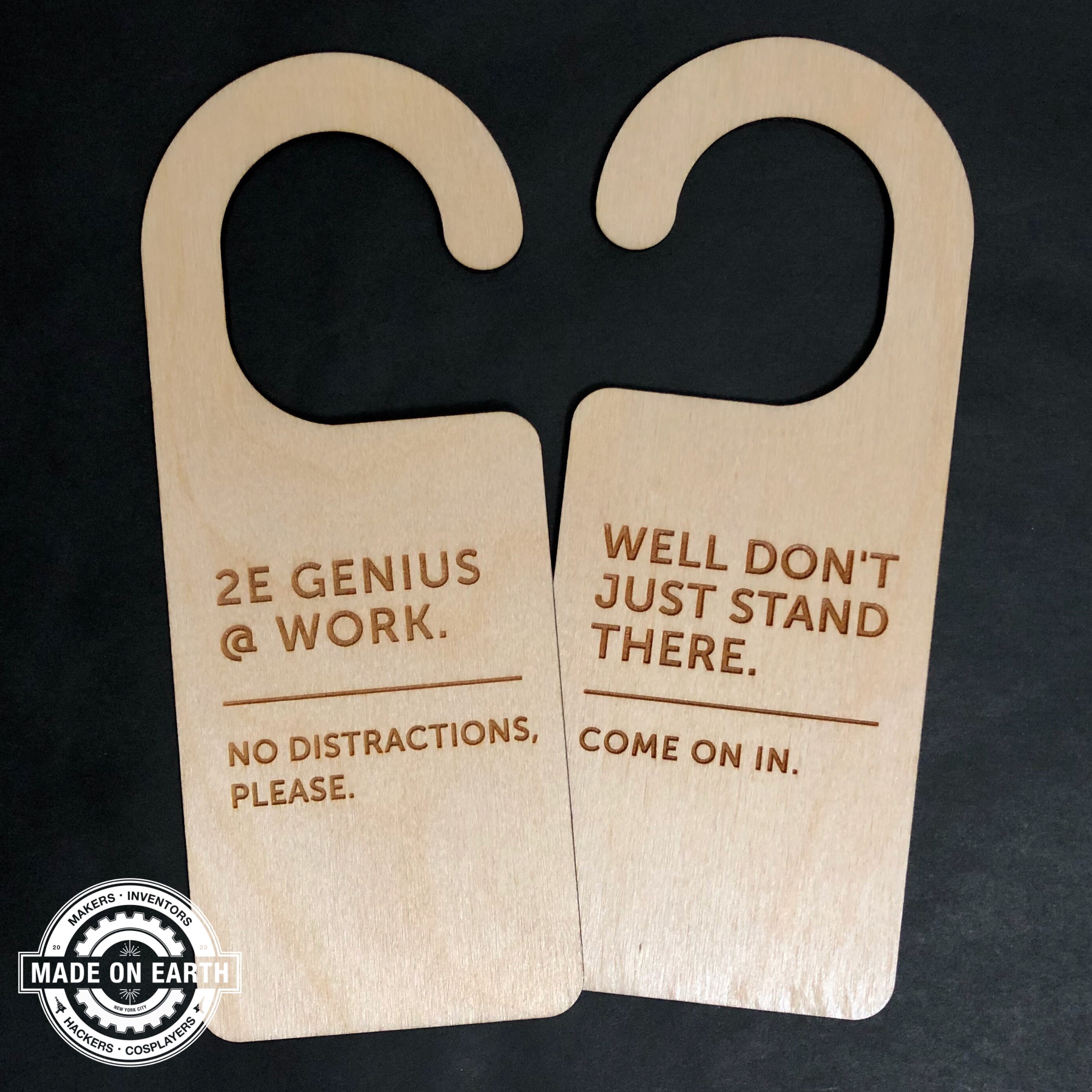 ADHD Genius Do Not Disturb No Distractions Work Door Hanger Home adhd-genius-do-not-disturb-no-distractions-work-door-hanger-home