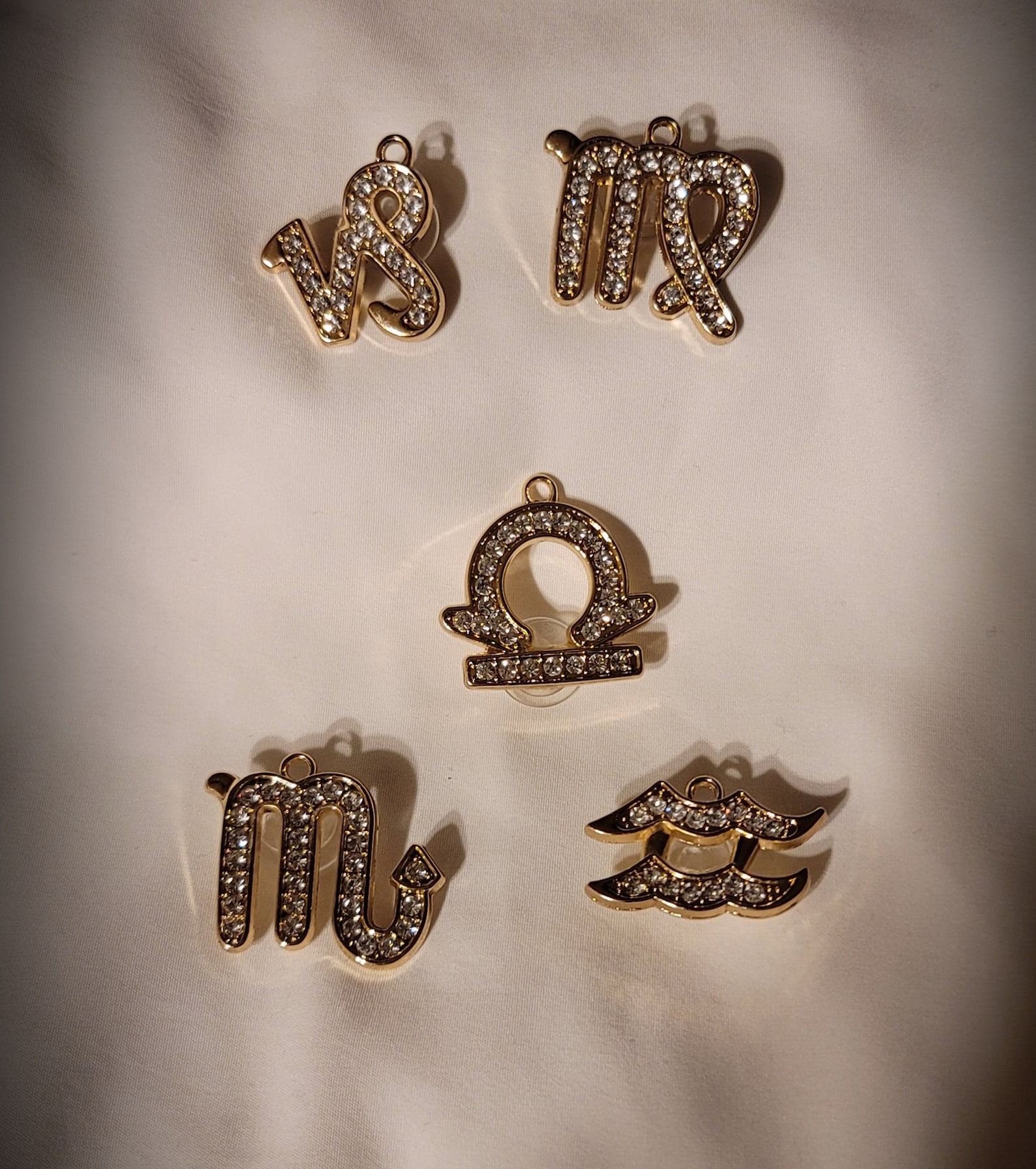 gold croc charms