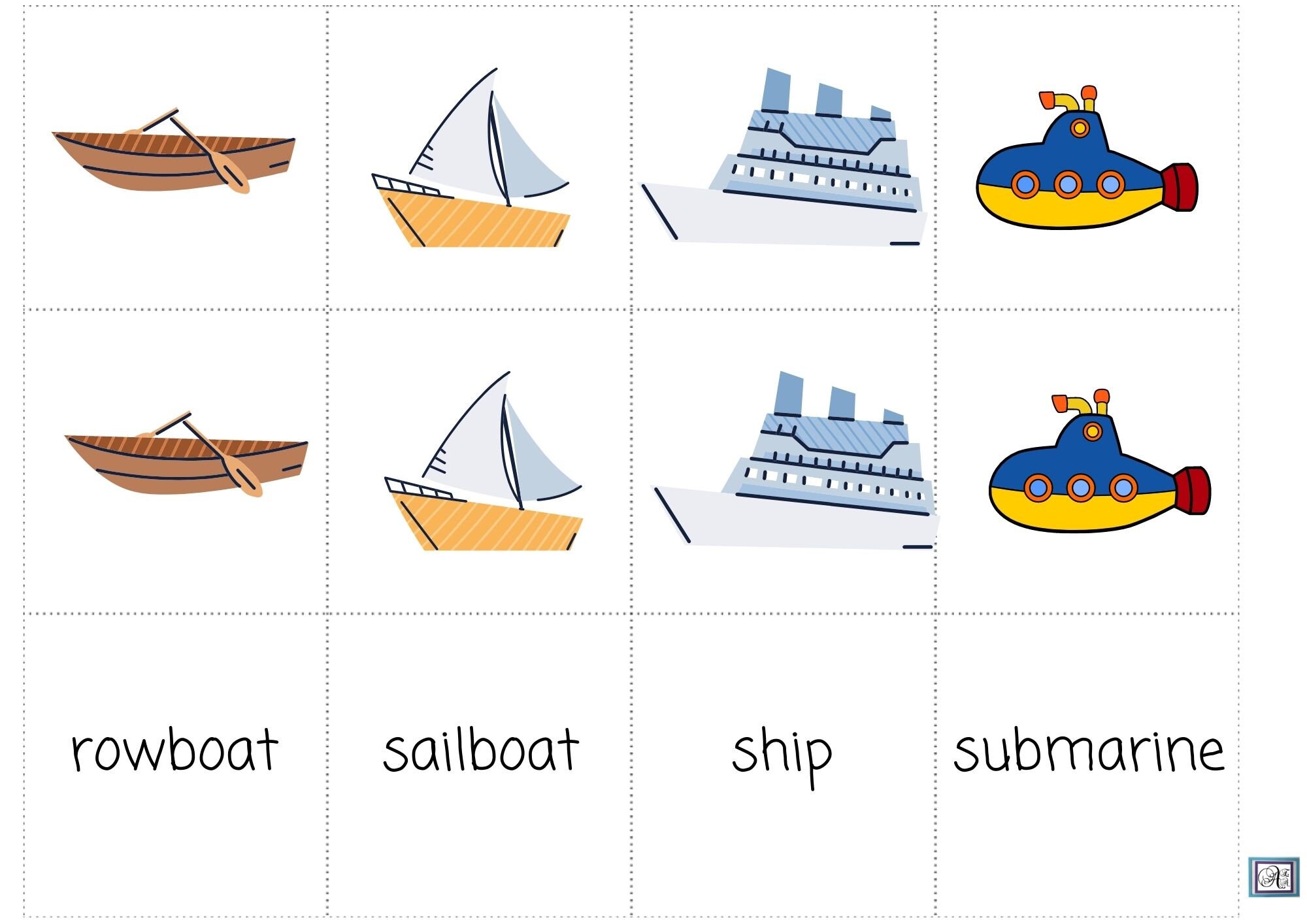 PRINTABLE DOWNLOAD 3 in 1 Popular Transportation Memory / Snap - Etsy UK